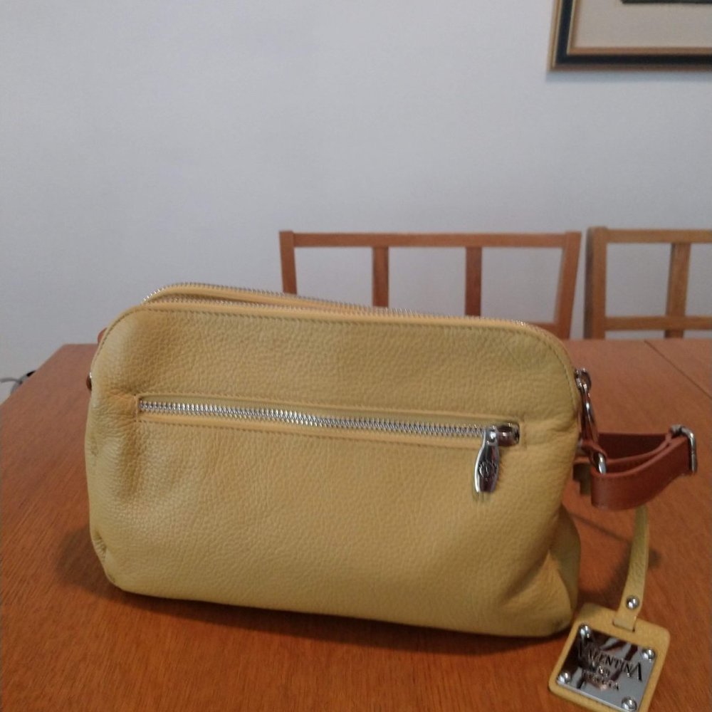 Valentina leather crossbody bag